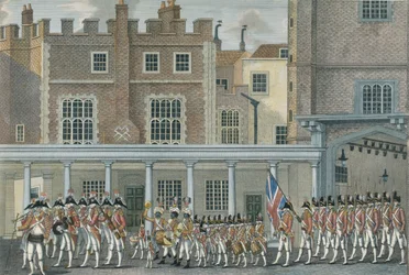 Militärkapelle am St. James Palace, spätes 18. Jahrhundert